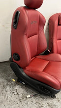 Load image into Gallery viewer, 04 05 06 Pontiac GTO Complete Set Front Rear Power Black Red Leather Seats OEM
