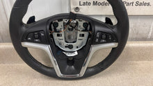 Load image into Gallery viewer, 12 13 Camaro SS Leather Wheel GM 22811827 Factory Steering Yellow Stitch 39K

