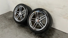 Load image into Gallery viewer, 06 13 C6 Corvette Z06 Speedline 19x12 Rear Wheels Tires 19'' Chrome 9594356 GM
