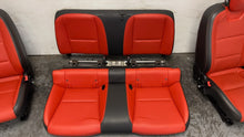Load image into Gallery viewer, 10 15 Chevrolet Camaro SS Front Rear Power Heated Leather Seats GM Orange 32K
