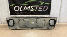 Load image into Gallery viewer, 05 06 Pontiac GTO Rear Trunk License Plate Panel Decklid Black GM 92170552 OEM
