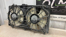 Load image into Gallery viewer, 12 15 Chevrolet Camaro SS Factory Radiator Cooling Fans Fan Assembly OEM GM
