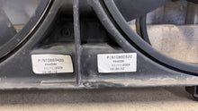 Load image into Gallery viewer, 10 11 Chevrolet Camaro SS Factory Radiator Cooling Fans 10860420 GM 63K Miles
