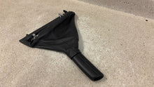 Load image into Gallery viewer, 05 13 C6 Corvette Factory Black Leather Emergency Park Brake Boot Handle 62K
