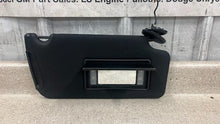 Load image into Gallery viewer, 11 14 Dodge Charger SRT-8 Passenger Side Sun Visor Right RH Shade Black Mopar
