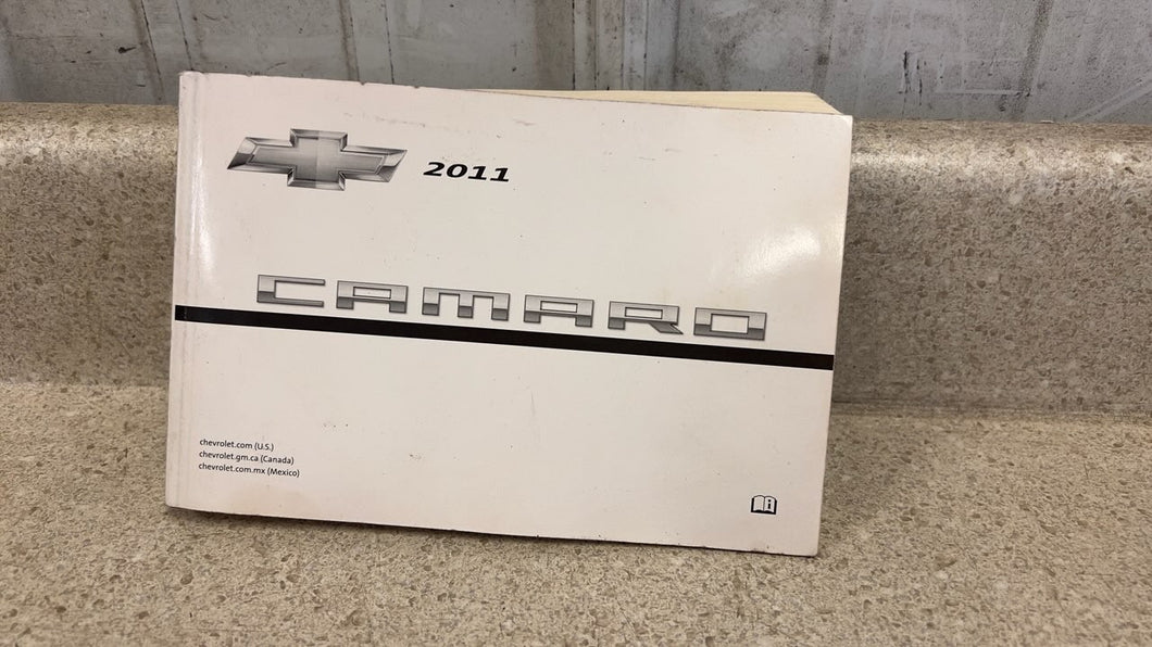 2011 Chevrolet Camaro Owners Manual Booklet Guide Information Factory