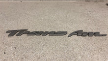 Load image into Gallery viewer, 93 02 Pontiac Firebird Trans AM Factory Passenger Door Emblem Letters Pewter GM
