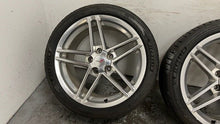 Load image into Gallery viewer, 06 13 C6 Corvette Z06 Speedline 19x12 18x9.5 Wheels Tires 19&#39;&#39; 18&#39;&#39; 9594356 GM
