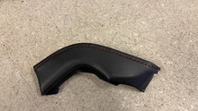 Load image into Gallery viewer, 10 15 Camaro SS Black Leather Dash Trim Vents 2 Pieces GM 22880758 Orange Stitch
