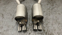 Load image into Gallery viewer, 06 13 C6 Corvette Z06 NPP Bi-Mode Mufflers OEM GM Axle Back Exhaust 3&#39;&#39; Dual 21K
