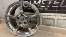 Load image into Gallery viewer, 00 04 Chevrolet Corvette C5 Front 17x8.5 Wheel Rim GM 9593797 Polished OEM 17&#39;&#39;
