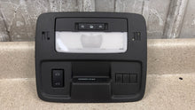 Load image into Gallery viewer, 10 15 Camaro SS Center Upper Overhead Console GM Black Roof Sunroof Switches 35K
