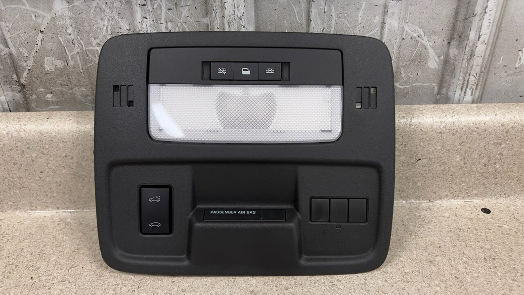 10 15 Camaro SS Center Upper Overhead Console GM Black Roof Sunroof Switches 35K