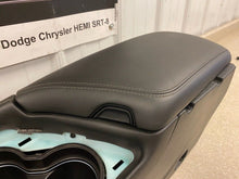 Load image into Gallery viewer, 2015 2019 Dodge Challenger Center Floor Console Assembly Lid Armrest Leather SRT
