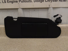 Load image into Gallery viewer, 05 13 Corvette Z06 C6 Passenger Sun Visor GM Shade Right RH Black OEM 62K
