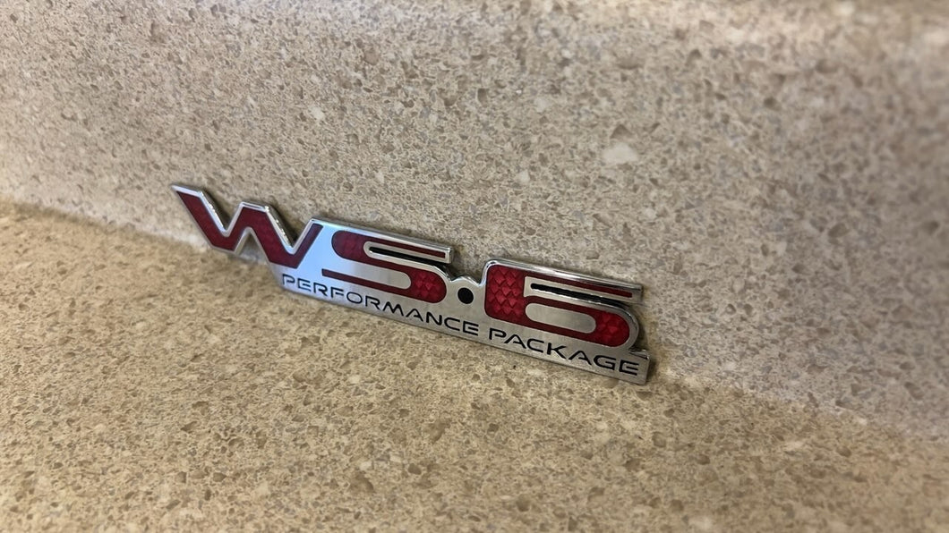 1996 2002 Pontiac Firebird Trans AM WS6 Factory OEM GM Rear Bumper Emblem NICE!