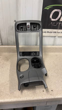 Load image into Gallery viewer, 05 13 C6 Corvette Silver Center Console Radio Trim Bezel Switches GM OEM Gray
