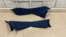 Load image into Gallery viewer, 04 05 06 Pontiac GTO Center Console Side Trim Panels Suede Blue Right Left Pair
