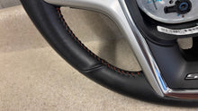 Load image into Gallery viewer, 12 15 Camaro SS Leather Wheel GM 22790901 Steering Factory Manual Orange Stitch
