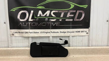Load image into Gallery viewer, 2005 2013 Corvette Z06 C6 Passenger Side Sun Visor Right RH OEM GM Shade Black
