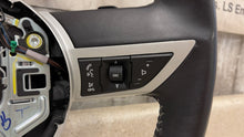 Load image into Gallery viewer, 10 11 Chevrolet Camaro SS Leather Steering Wheel GM Black Stone Stitching 35K
