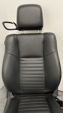 Load image into Gallery viewer, 11 14 Dodge Challenger Seats Front Rear Black Leather Power Heated Manual
