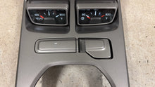 Load image into Gallery viewer, 10 15 Camaro SS Center Console Top Trim Gauges Switches Controls GM 53K Auto
