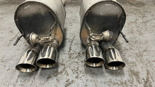 Load image into Gallery viewer, 06 13 C6 Corvette Z06 NPP Bi-Mode Mufflers OEM GM Axle Back Exhaust 3&#39;&#39; Dual 21K
