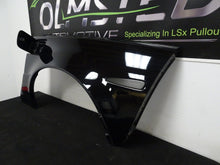 Load image into Gallery viewer, 06 13 C6 Corvette Z06 Driver Rear Quarter Panel GM Wide Body Black 22813570 NICE
