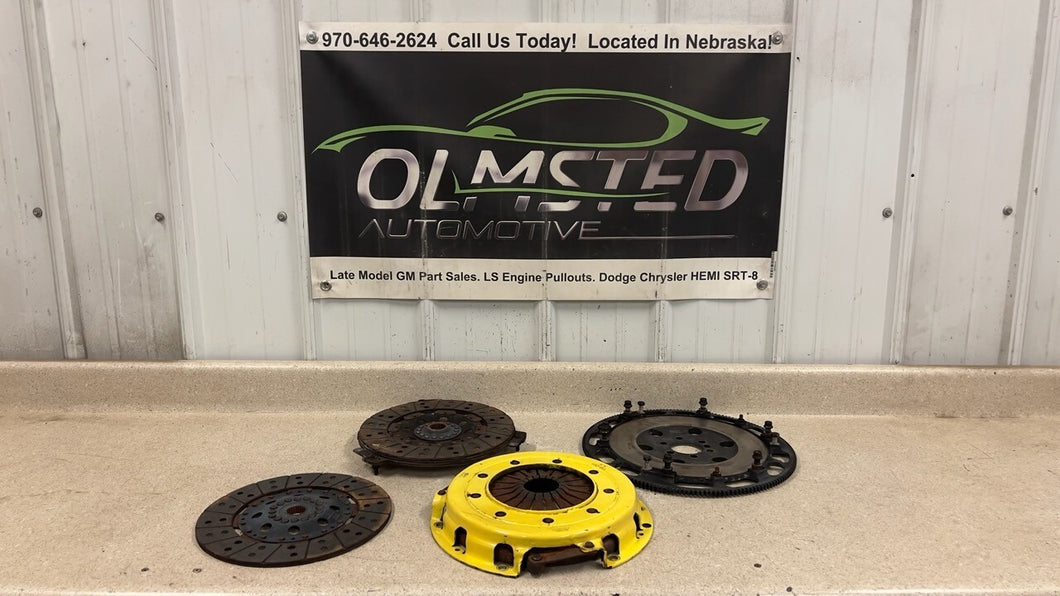 LS1 LS7 Camaro Firebird C6 ACT Street Twin Disc HD Clutch Setup Flywheel T1S-G01