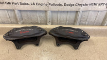 Load image into Gallery viewer, 2010 2015 Camaro SS Front Driver Passenger Brembo Brake Calipers Pair OEM 26K
