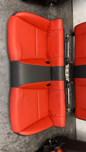 Load image into Gallery viewer, 10 15 Chevrolet Camaro SS Front Rear Power Heated Leather Seats GM Orange 32K

