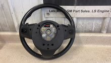Load image into Gallery viewer, 10 11 Chevrolet Camaro SS Leather Steering Wheel GM Black 92236319 63K OEM

