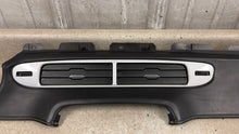 Load image into Gallery viewer, 10 15 Camaro SS Black Leather Dash Trim Vents 2 Pieces GM 22880757 Yellow Stitch
