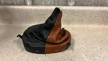 Load image into Gallery viewer, 05 13 C6 Corvette Custom Leather Center Console Lid Radio Trim Boot Black Brown
