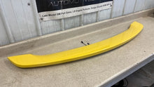 Load image into Gallery viewer, 2014 2015 Chevrolet Camaro SS Rear Trunk Deck Lid Spoiler OEM GM 23201147 Yellow

