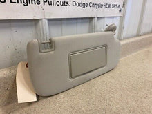 Load image into Gallery viewer, 11 17 JEEP Grand Cherokee SRT RH Passenger Sun Visor Tan Illuminated OEM Mopar
