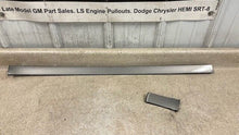 Load image into Gallery viewer, 10 15 Chevy Camaro SS Gray Glossy Dash Trim 2 Pieces OEM GM 92245216 92240104
