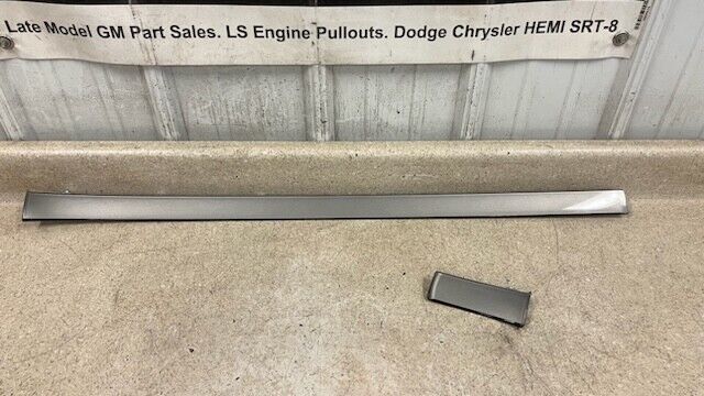 10 15 Chevy Camaro SS Gray Glossy Dash Trim 2 Pieces OEM GM 92245216 92240104
