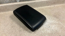 Load image into Gallery viewer, 11 14 Dodge Challenger SRT Leather Factory Center Console Lid Leather Armrest
