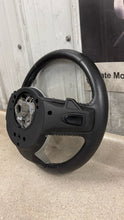 Load image into Gallery viewer, 10 11 Chevrolet Camaro SS Leather Steering Wheel GM Black Stone Stitching 35K
