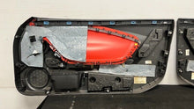 Load image into Gallery viewer, 10 15 Camaro SS Interior Passenger Driver Right Left Door Panel Pair Orange OEM
