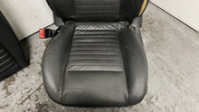 Load image into Gallery viewer, 11 14 Dodge Challenger Seats Front Rear Black Leather Power Heated Manual
