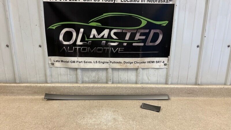 10 15 Chevy Camaro SS Gray Glossy Dash Trim 2 Pieces OEM GM 92245216 92240104