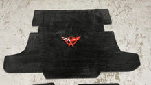 Load image into Gallery viewer, 97 04 Corvette C5 Lloyd Mats Rear Trunk Front Right Left Mat Black Logo GM
