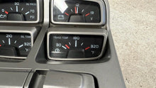 Load image into Gallery viewer, 10 15 Camaro SS Center Console Top Trim Gauges Switches Controls GM Factory 53K
