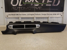 Load image into Gallery viewer, 10 15 Camaro SS Black Leather Dash Trim Bezel Vents 2 Pieces GM 22880754 OEM

