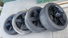 Load image into Gallery viewer, 12 15 Camaro SS 20&#39;&#39; 45th Edition Wheels 20X9 20X8 GM 92238135 92238134 Black
