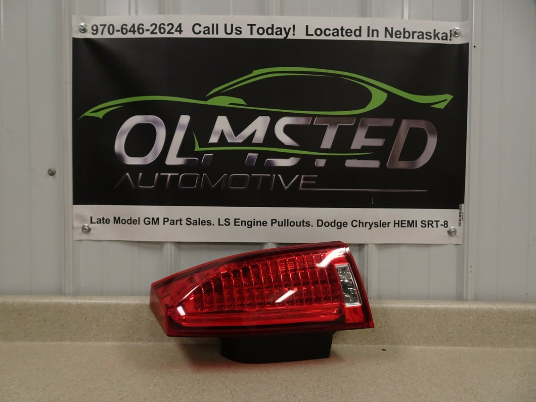 09 15 Cadillac CTSV GM Passenger Taillight Assembly 22806054 Sedan Right Lamp