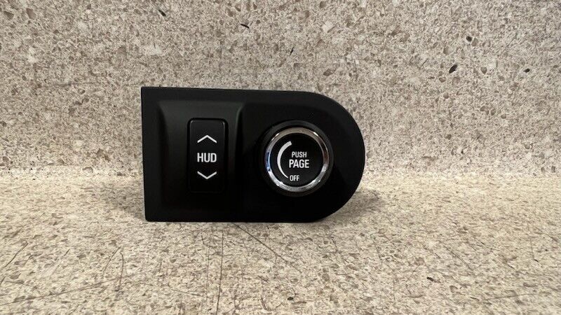 10 15 Chevrolet Camaro SS Heads Up Display Switch Assembly OEM GM HUD
